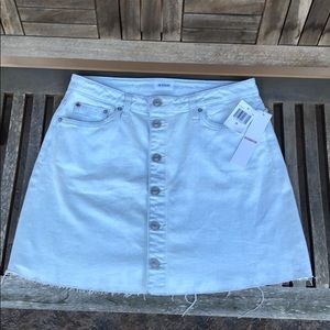 Hudson jeans Cammy 5 button skirt